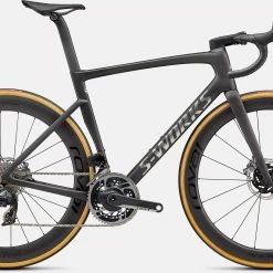 Werideon Cycling Shop Specialized S-Works Tarmac SL7 - Satin Carbon / Spectraflair Tint / Gloss Brushed Chrome 2022 - SANS ROUES !NEUF!