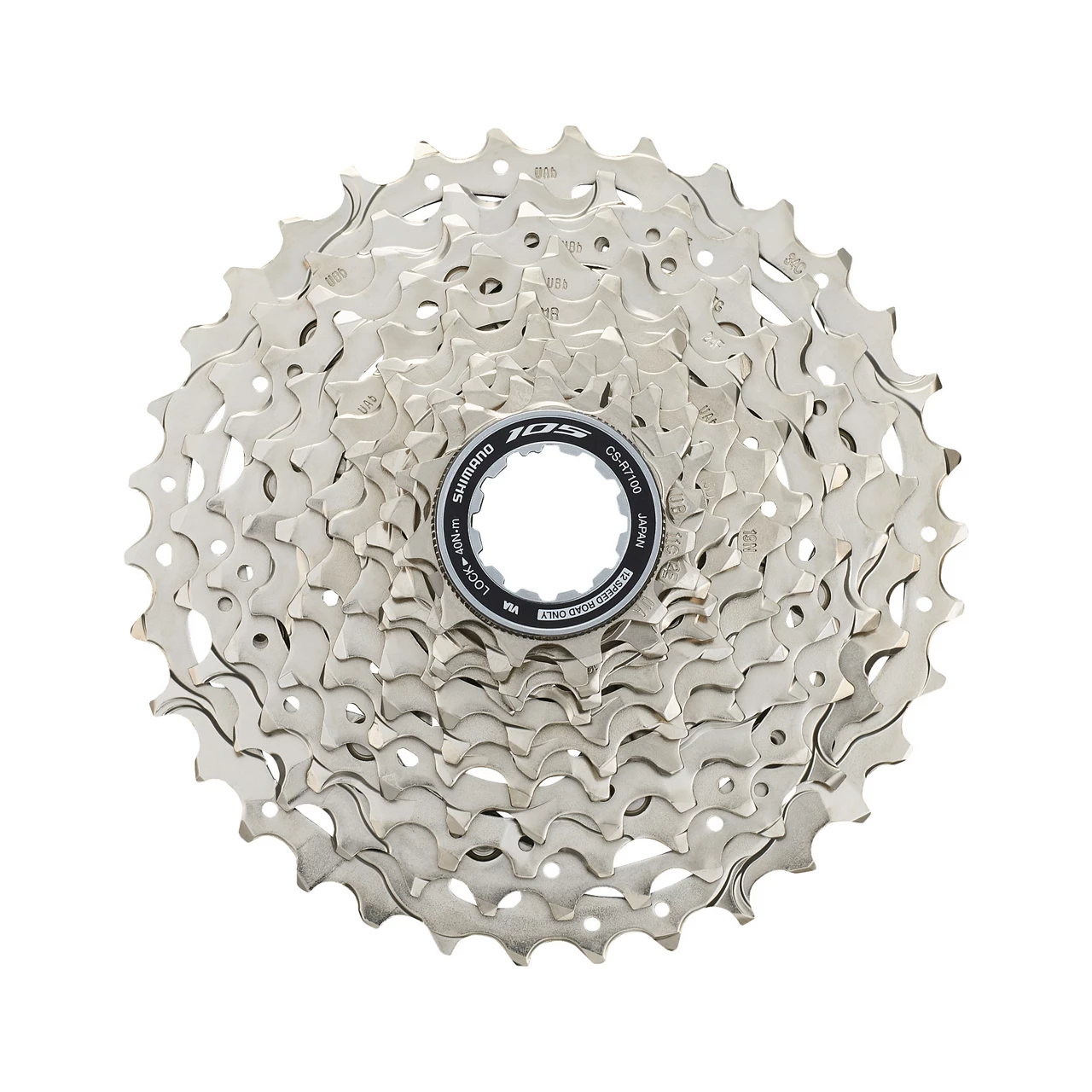 Cassette SHIMANO 105-R7100 12 Vitesses 1 Cassette SHIMANO 105-R7100 12 Vitesses