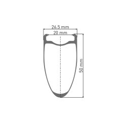 Dt-swiss Paire De Roues DT SWISS ARC 1400 DICUT 50mm -VTT Soldes Magasin DRW ARC50db WEB SHO 001