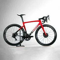 Werideon Cycling Shop Specialized S-Works Tarmac SL7 - Rouge Peinture Sur Mesure