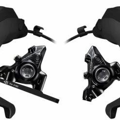 Paire De Levier Shimano Dura-Ace ST-R9180 Avec étriers Et Durites