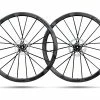 Paire De Roue LIGHTWEIGHT PFADFINDER EVO Disque Tubeless Schwarz Edition