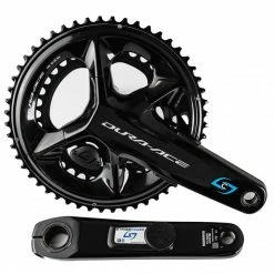 Pédalier SHIMANO DURA-ACE 9200 Avec Capteur De Puissance DOUBLE STAGES CYCLING (étoile Droite, Manivelle Gauche & Plateaux)