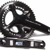 Pédalier SHIMANO DURA-ACE 9100 Avec Capteur De Puissance DOUBLE STAGES CYCLING (étoile Droite, Manivelle Gauche & Plateaux)