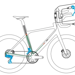 Groupe CLM Triathlon SHIMANO DURA-ACE Di2 9270 12v -VTT Soldes Magasin ShemaConfigurationShimanoCLM2