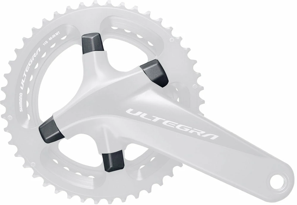 Vis De Plateau SHIMANO ULTEGRA FC-8000 46-36 Dents (M8 X 10,1) Et écrou (4 Jeux) 2 Vis De Plateau SHIMANO ULTEGRA FC-8000 46-36 Dents (M8 X 10,1) Et écrou (4 Jeux) – Image 2