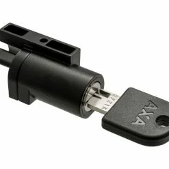 Axa - Serrure Pour Support Shimano BM-E8030 (batteries BT-E8035, BT-E8035-L, BT-E8036)