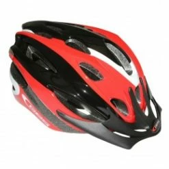 Marque Casque Vélo Ges® Rocket - Rouge/Noir/Blanc
