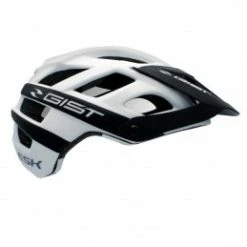 Marque Casque VTT Gist® Esk - Blanc/Noir