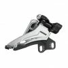 Marque Derailleur Vtt Avant Shimano Slx M7100 2X12 Collier Bas 31.8 À 34.9