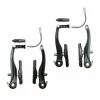 Marque Etrier Frein Vtt-City V-Brake Alu Noir (2 Paires) 110Mm
