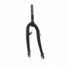 Marque Fourche Vtt 20 " Rigide Cintree Acier Noir Avec Tasseaux Pivot (200-140Mm) Filete 1"-22,2 Interieur