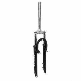Marque Fourche Vtt 26 " M-W A Suspension Acier Ressort-Elastomere Pour V-Brake Et Disc Noir Deb. 50Mm Pivot 230-130Mm 1"1-8-25,4 Int 1 Marque Fourche Vtt 26 " M-W A Suspension Acier Ressort-Elastomere Pour V-Brake Et Disc Noir Deb. 50Mm Pivot 230-130Mm 1"1-8-25,4 Int
