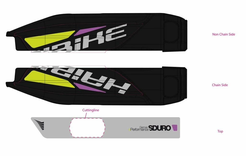 Haibike SDURO - Autocollants Pour Batterie De Cadre Yamaha 1 Haibike SDURO - Autocollants Pour Batterie De Cadre Yamaha