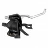 Marque Levier-Manette Vtt Sunrace Stm400 7X3V. Noir-Argent Pour Frein V-Brake Compatible Shimano (Paire)