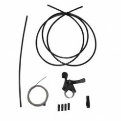 Marque Levier Pour Tige De Selle Reglable Satori Alu Noir Fixation Cintre Gravel (Livre Avec Cable)