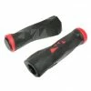 Marque Poignee Vtt Newton Probike Noir-Rouge L130Mm (Paire)