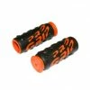 Marque Poignee Vtt Progrip 952 Noir-Orange Ø22Mm L85Mm (Paire)
