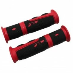 Marque Poignee Vtt Progrip 964 Evo Noir-Rouge Ø22Mm L120Mm (Paire)