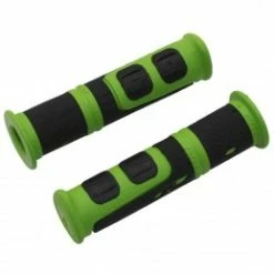 Marque Poignee Vtt Progrip 964 Evo Noir-Vert Ø22Mm L120Mm (Paire)