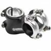 Marque Potence Route-Vtt Uno Alu Noir Capot Argent Releve 25° 25,4 L60Mm