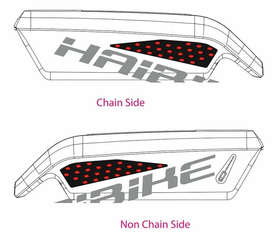 Haibike SDURO - Autocollant Pour Batterie De Cadre Bosch Powerpack 2018 2 Haibike SDURO - Autocollant Pour Batterie De Cadre Bosch Powerpack 2018 – Image 2