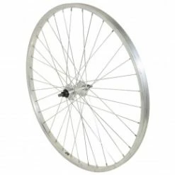 Marque Roue Vtt 26" Arriere Alu Moy Alu Axe Plein Roue Libre 1V. (Vendu Avec Ecrou 10X100)