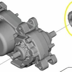 Shimano - Bague De Verrouillage Pour Moteur E5000